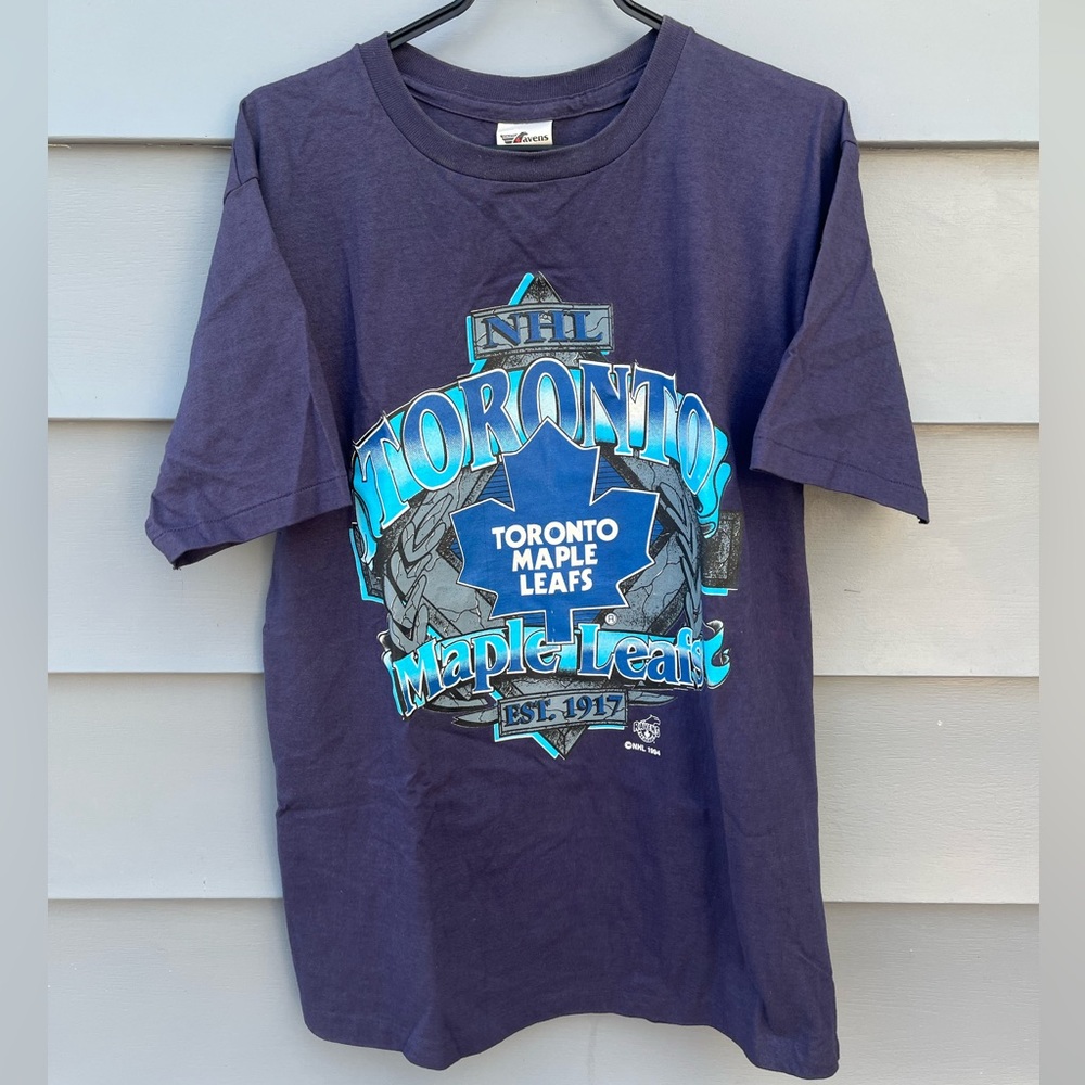 Vintage Toronto Maple Leafs T-Shirt / 1994 / L / Ravens Athletic
